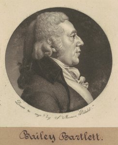Bailey Bartlett by Charles B. J. Févret de Saint Mémin