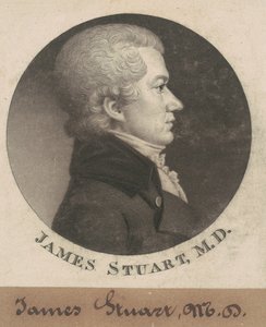 James Stuart by Charles B. J. Févret de Saint Mémin