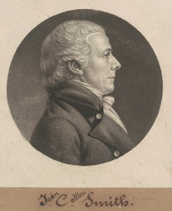 John Cotton Smith by Charles B. J. Févret de Saint Mémin