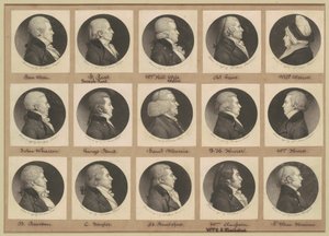 Saint-Mémin Collection of Portraits, Group 11 by Charles B. J. Févret de Saint Mémin