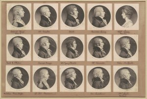 Saint-Mémin Collection of Portraits, Group 23 by Charles B. J. Févret de Saint Mémin