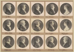 Saint-Mémin Collection of Portraits, Group 42