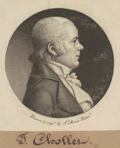 T. Chollet by Charles B. J. Févret de Saint Mémin