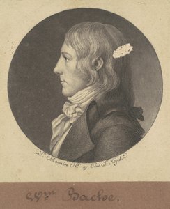 William Bache by Charles B. J. Févret de Saint Mémin