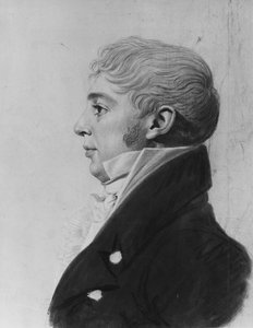 Alexander Rider (?) by Charles Balthazar Julien Févret de Saint-Mémin