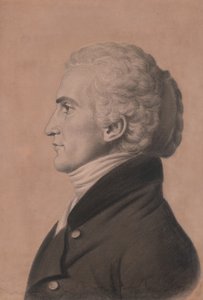 Captain Meriwether Lewis by Charles Balthazar Julien Févret de Saint-Mémin