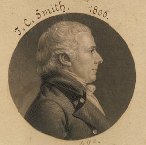 John Cotton Smith by Charles Balthazar Julien Févret de Saint-Mémin