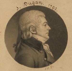 John Dugan by Charles Balthazar Julien Févret de Saint-Mémin