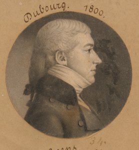 Pierre Francois DuBourg by Charles Balthazar Julien Févret de Saint-Mémin