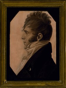 Portrait of a Man by Charles Balthazar Julien Févret de Saint Mémin