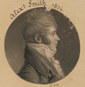 Possibly Alexander Smith by Charles Balthazar Julien Févret de Saint-Mémin