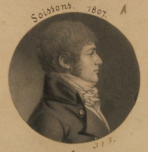 Soissons by Charles Balthazar Julien Févret de Saint-Mémin