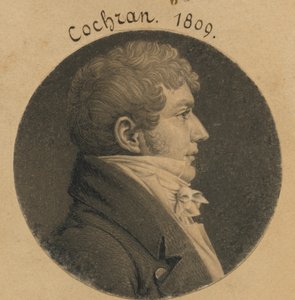 Thomas Cochran by Charles Balthazar Julien Févret de Saint-Mémin