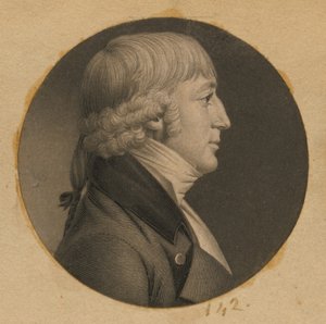 Unidentified Man by Charles Balthazar Julien Févret de Saint-Mémin
