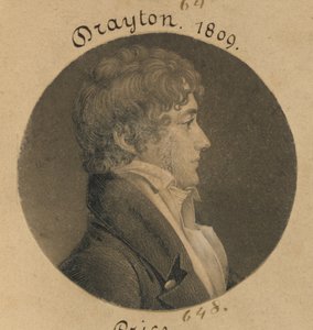 William Drayton by Charles Balthazar Julien Févret de Saint-Mémin