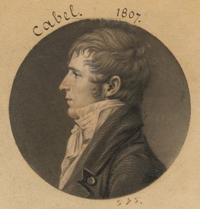 William H. Cabell by Charles Balthazar Julien Févret de Saint-Mémin