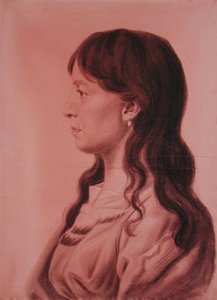 Yellow Corn, Indian Girl of the Iowas of the Missouris