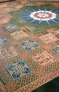 Lobby Floor in the House of Lords (detail)
