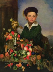 Boy with Still Life, c.1855