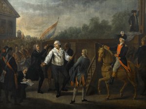 Louis XVI Before the Scaffold by Charles Benazech
