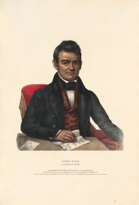 John Ross - A Cherokee Chief by Charles Bird King