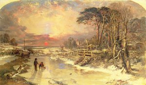 Winter Scene on the Thames