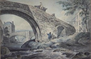 View of the Bridges at Hawick