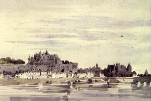 View of Amboise, France
