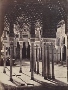 The Lion Court at the Alhambra, Viewed from Beneath the Portico Temple