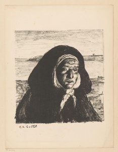 Breton Old Woman with Cap
