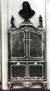 Cabinet with a Bust of Louis of Orleans (1703-52) by Charles Cressent