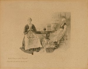 Caleb Plummer and His Daughter, from "The Cricket on the Hearth" by Charles Dana Gibson