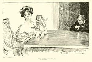 I Can Hear Nothing by Charles Dana Gibson