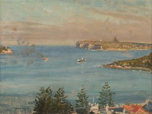 Looking Towards Sydney Heads from the North of the City