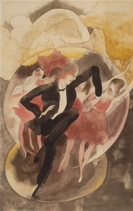 In Vaudeville (Dancer with Chorus) by Charles Demuth
