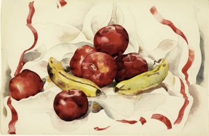 Still Life with Apples and Bananas by Charles Demuth
