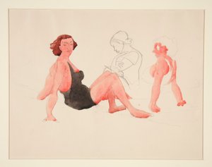 Three Women on the Beach, Provincetown
