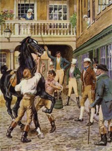 Illustration for The Amateur Gentleman by Jeffery Farnol