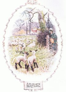 In the very spring of their tottering prettiness