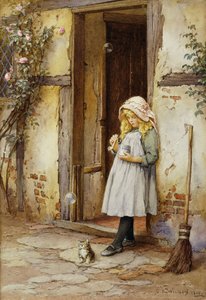Bubbles for Kitty by Charles Edward Wilson