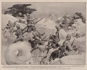 The Battle of Spion Kop, the Dash up the Mountain under Heavy Fire