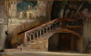 View in the Lower Church of San Francesco in Assisi