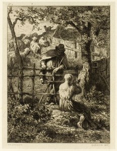 Summer by Charles Emile Jacque