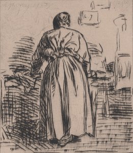The Ironing Woman, 1843 by Charles Emile Jacque