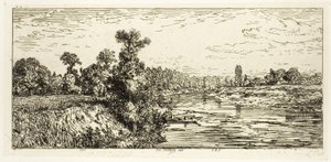 The Isle of Aligre, with Two Boats