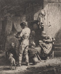 The Meal, 1864