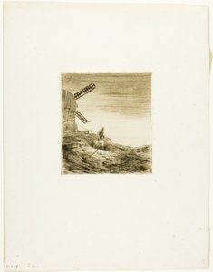 The Mill by Charles Emile Jacque