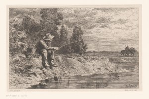 Fisherman by the Water