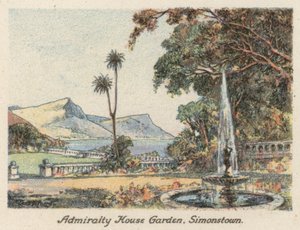 Admiralty House Garden, Simonstown by Charles Ernest Peers