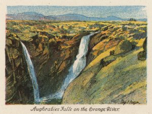 South Africa: Aughrabies Falls on the Orange River by Charles Ernest Peers